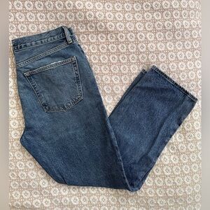 AGOLDE Valen High Waist Ankle Straight Jeans